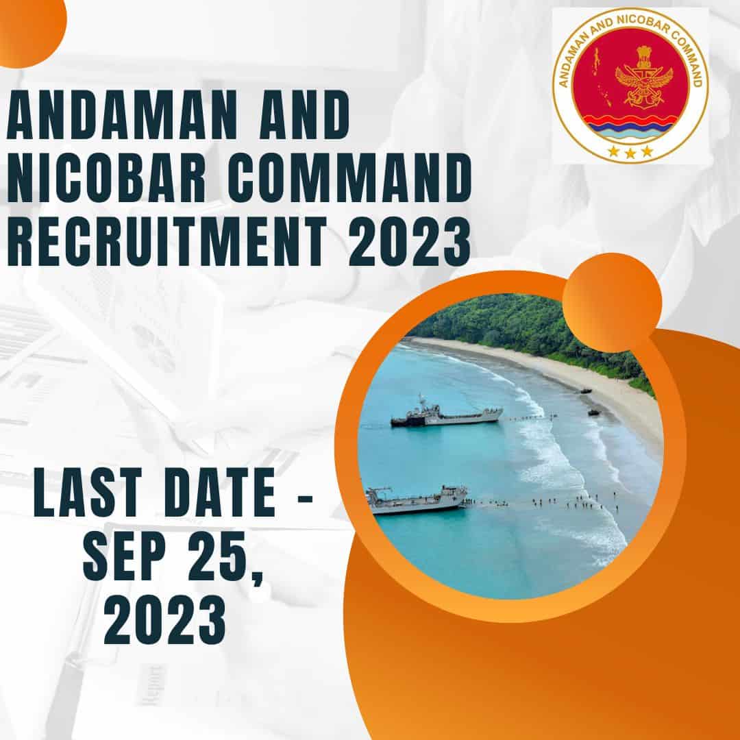Andaman and nikobar recruitment 2023