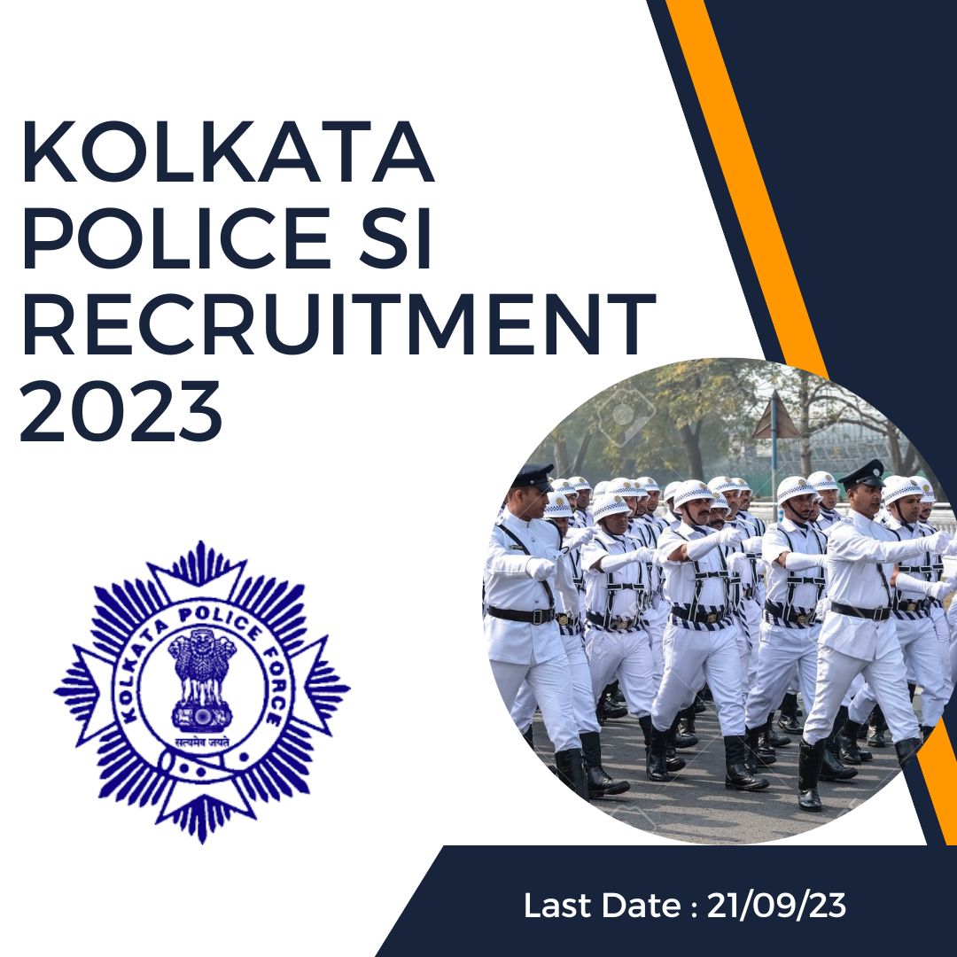 Kolkata Police SI Recruitment