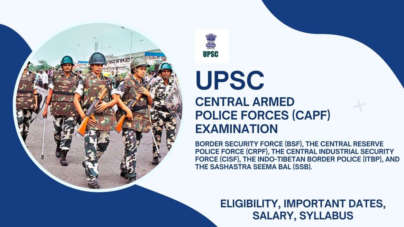 UPSC CAPF 2024 examination